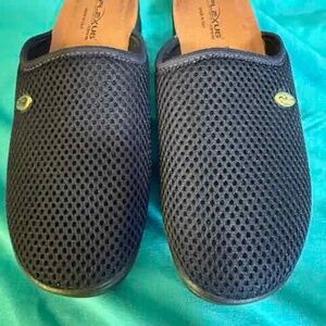 Flexus by Spring Step Italian Comfort Mule Clogs Navy EU 37 (US 7)